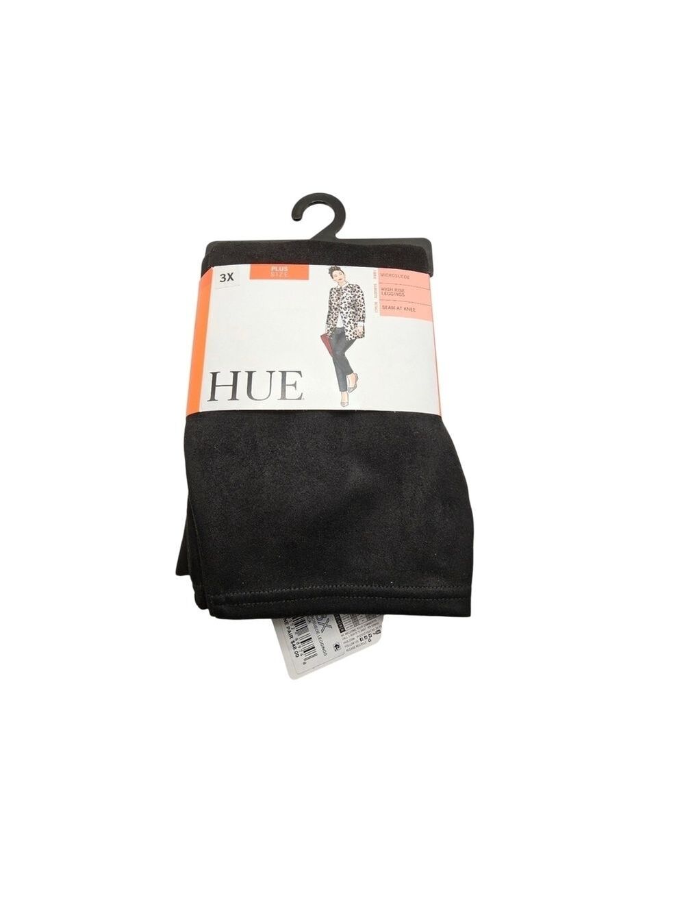 HUE Jet Black Cozy Leggings
